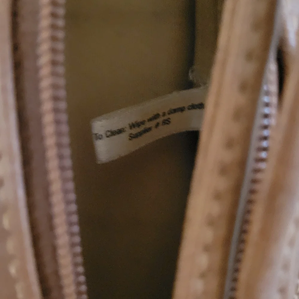 Strada Beige and Brown Women's Backpack - Picture 6 of 11
